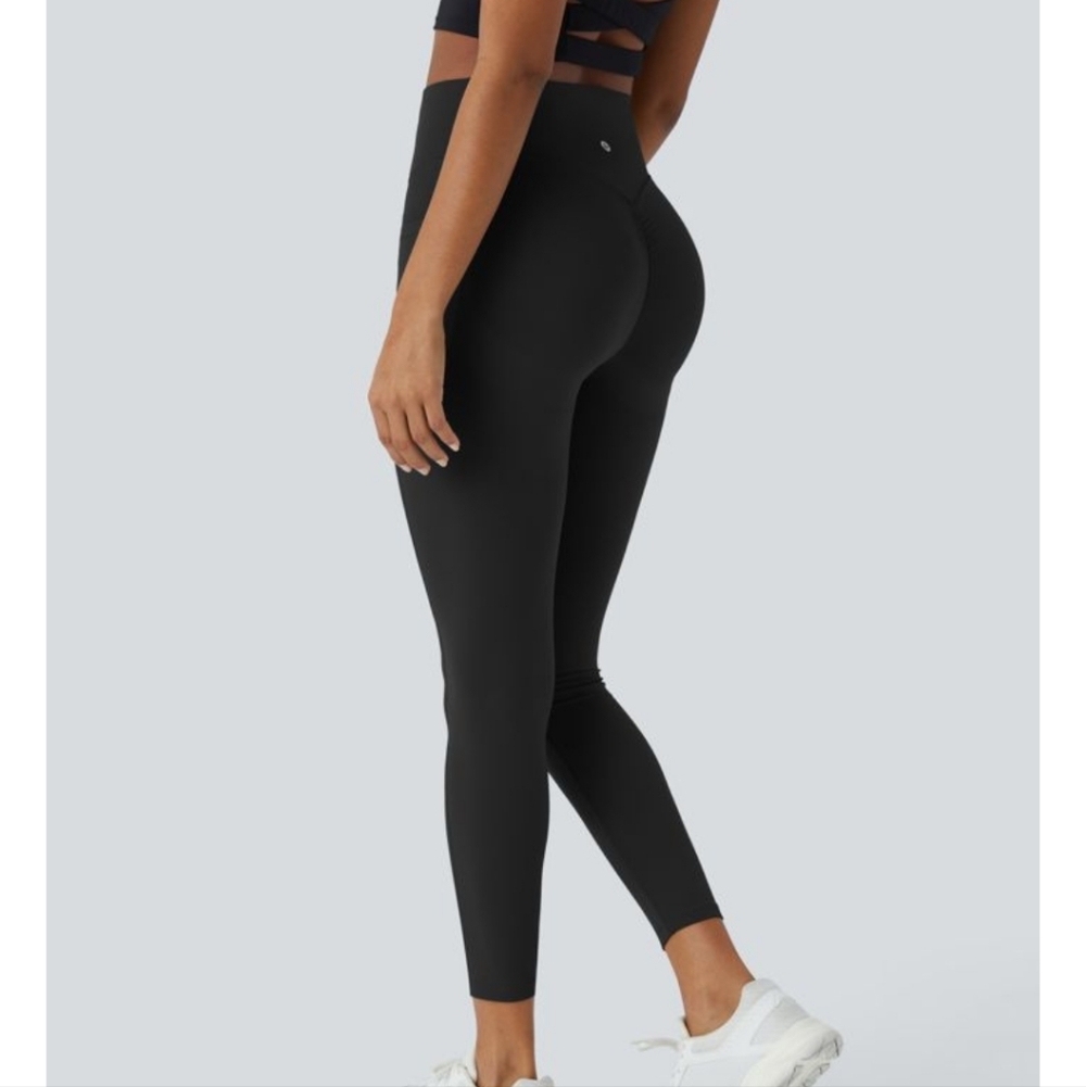 Women's Halara Black & Grey Leggings New With Tags Both Size L